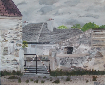 Farmyard on a Grey Summer's Day