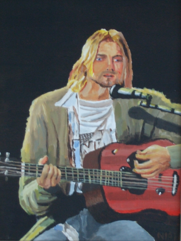 Kurt Cobain MTV Unplugged | eastcorkpainter