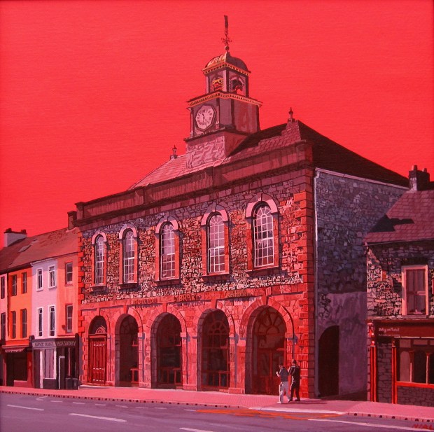 Midleton Library Building:  A Study in Red