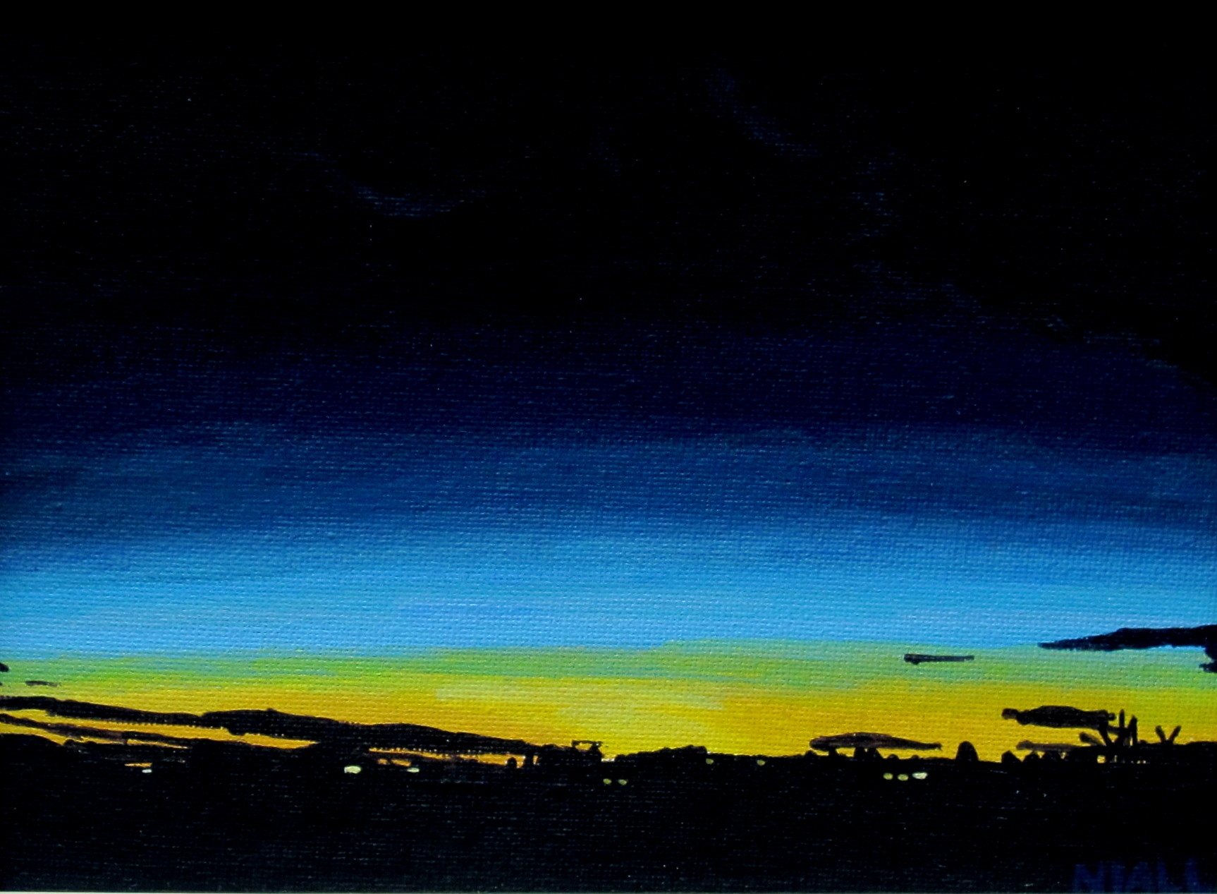 Midsummer Midnight Glow