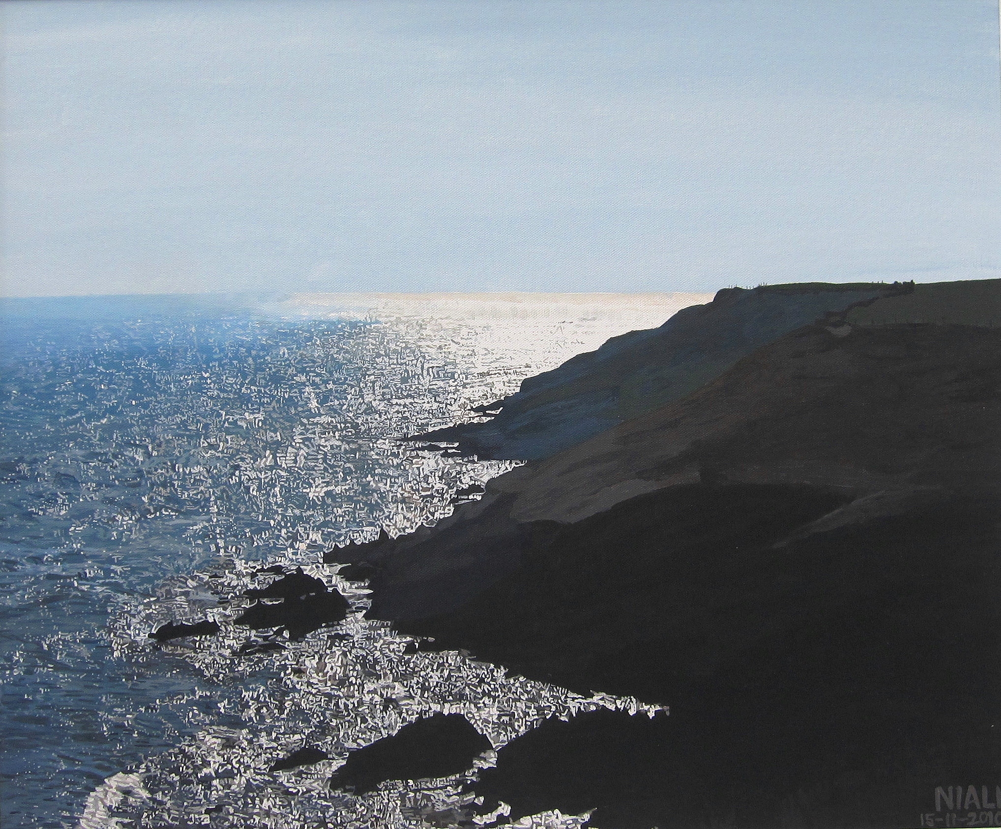 Seascape at Ballycotton Cliffs