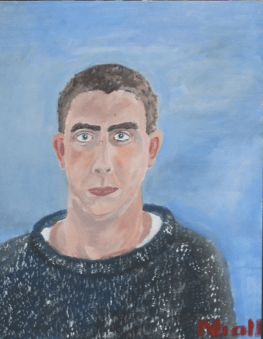 Self-portrait aged 18