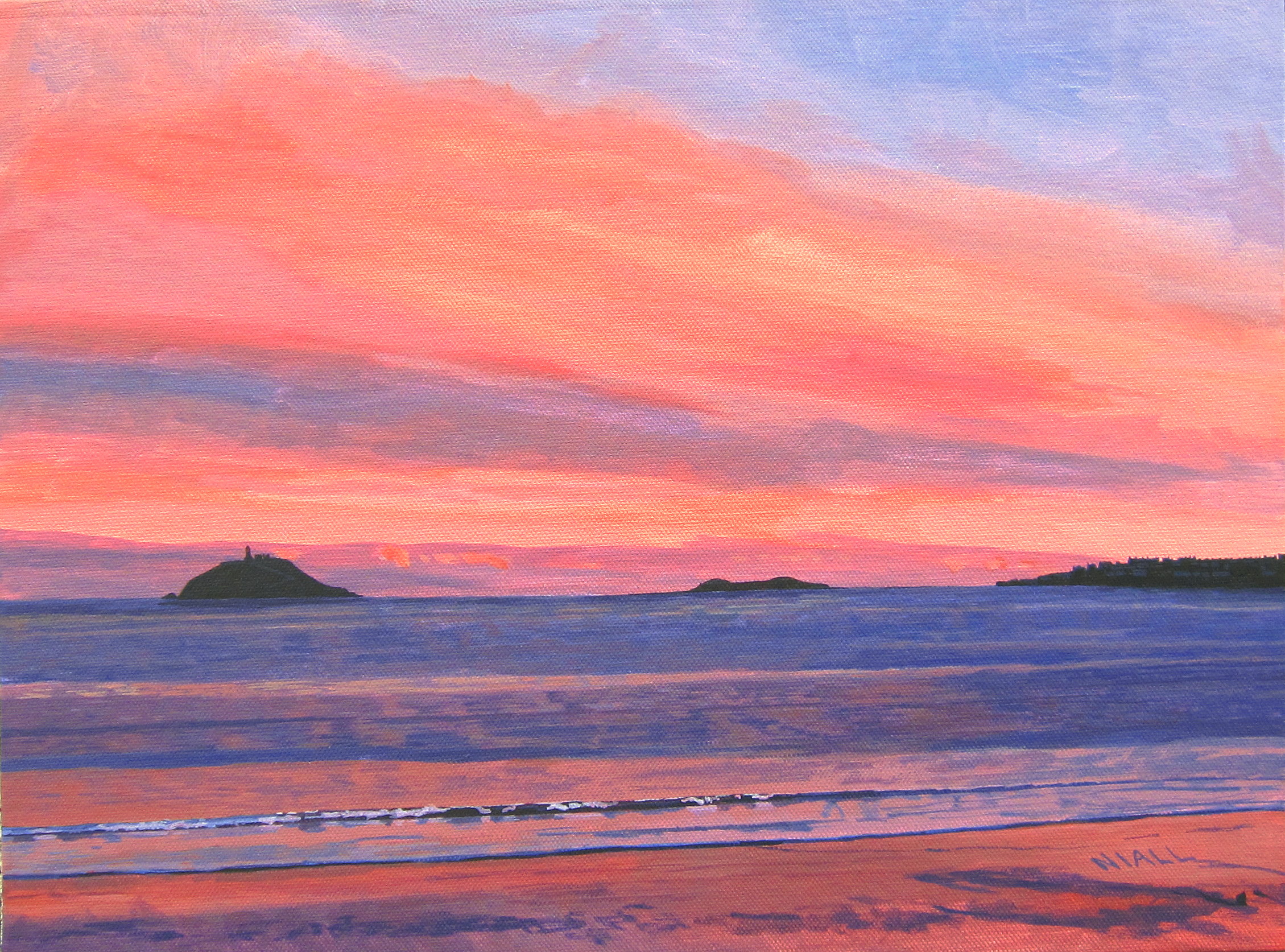 Sunset View of Ballycotton.