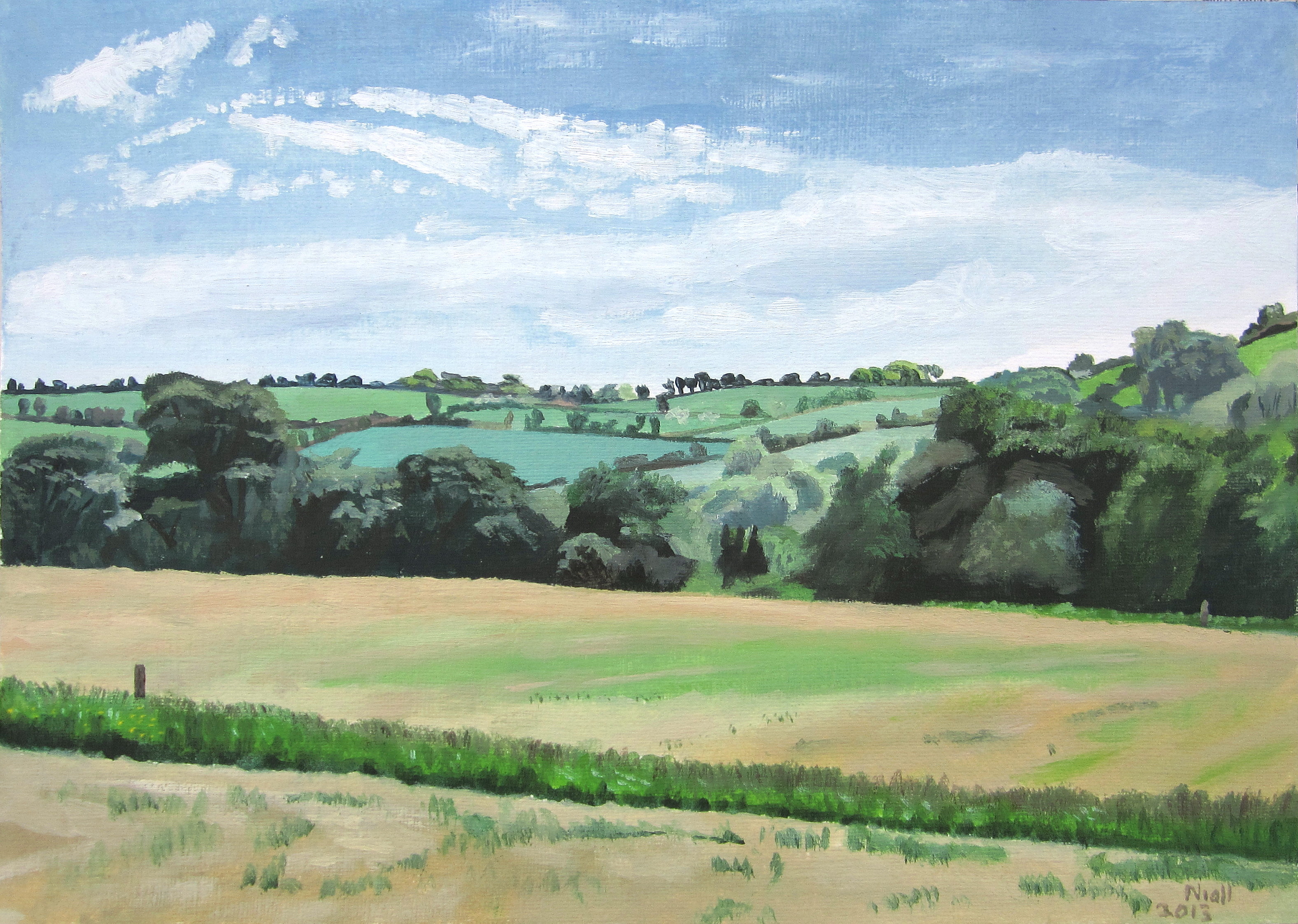 View from Carewswood Looking Southeast