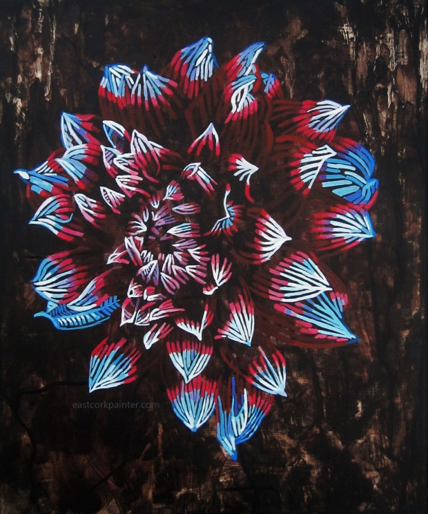 Deconstructed Dahlia watermark