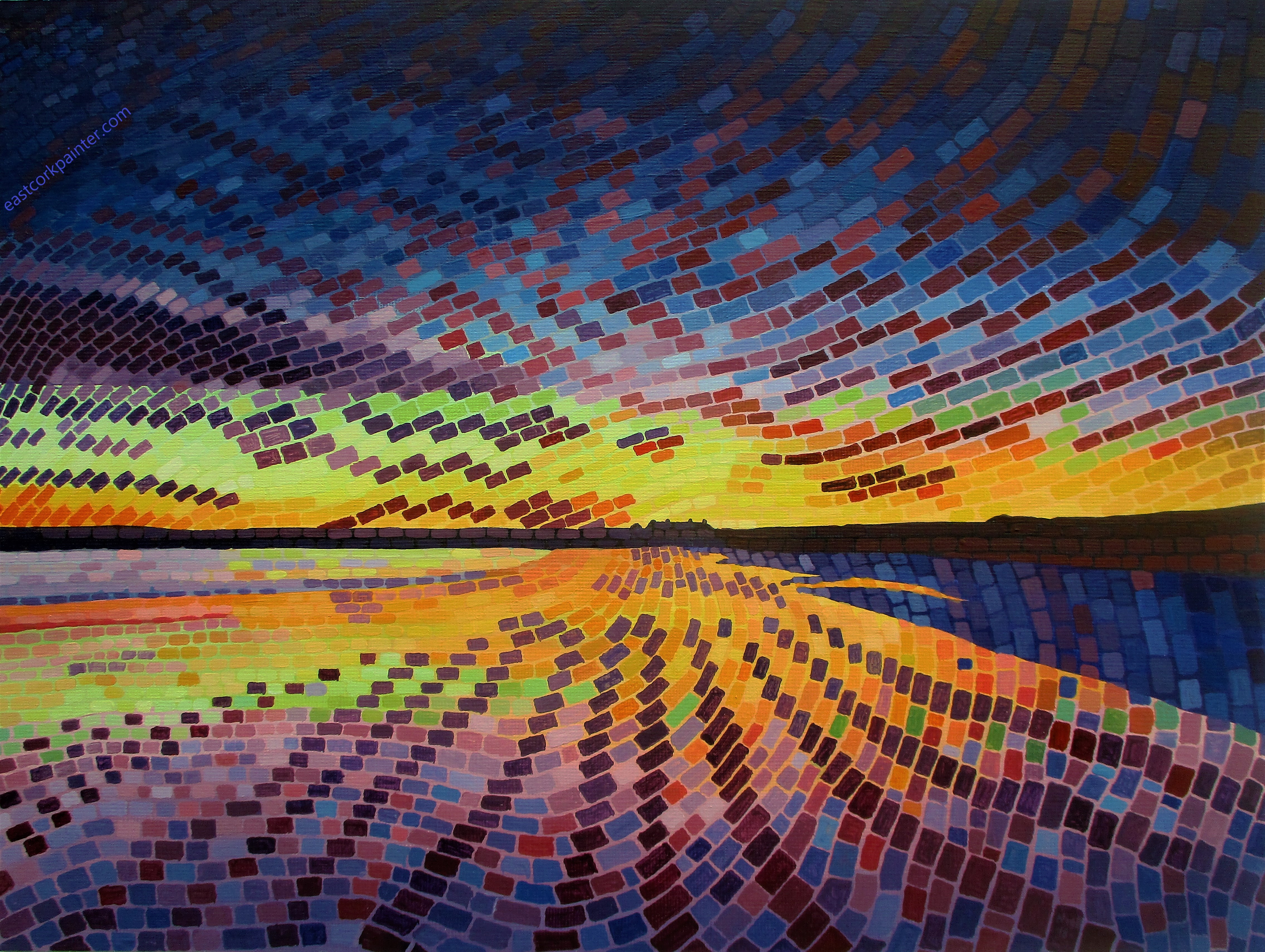 Multi Coloured Sunset Near Garryvoe Beach