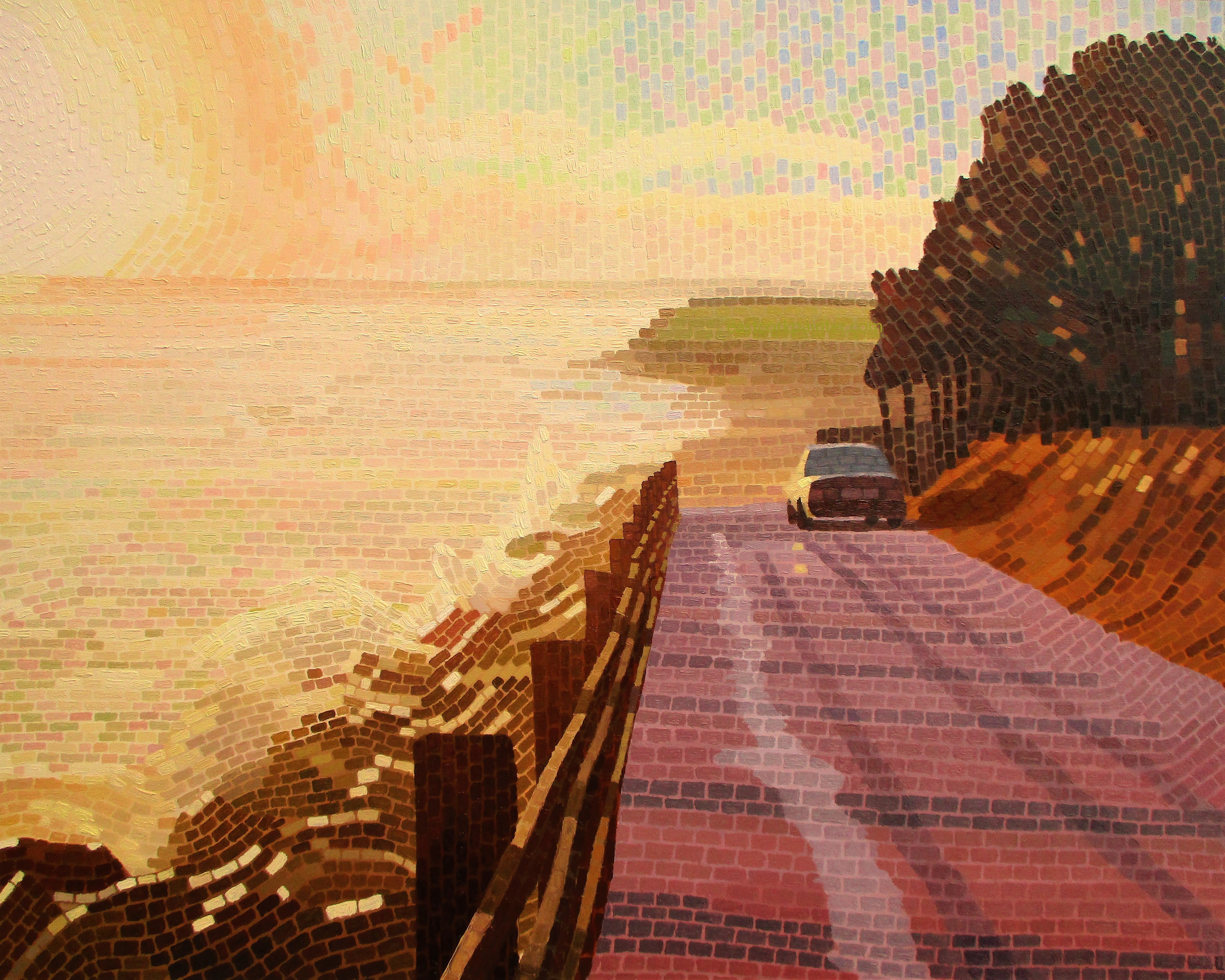 Winter Sunlight Across Ballinwilling Beach