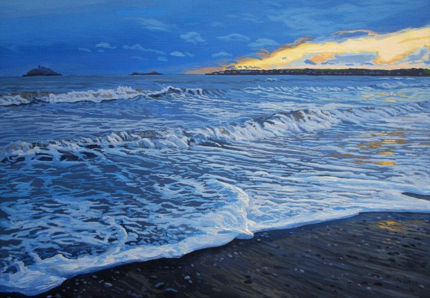 Blue Seascape watermark